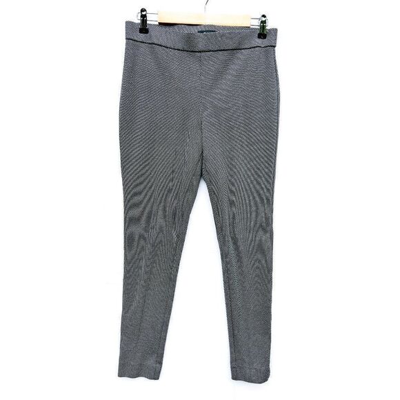 Theory Pants - Theory Adbelle Black White Geometric Print Stretch Leggings